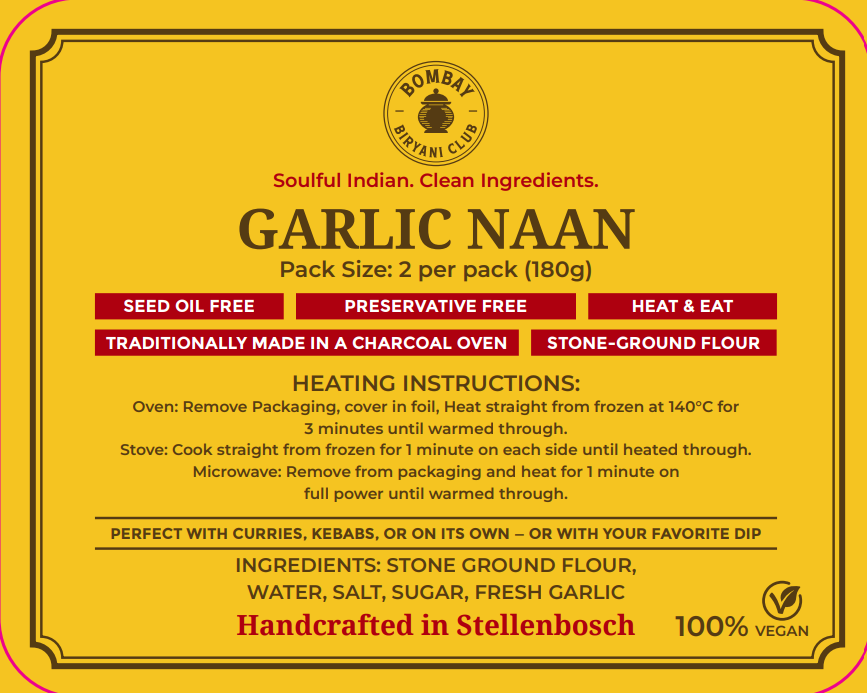 Garlic naan pack